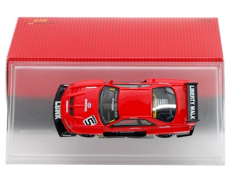 1:64 Nissan Skyline Liberty Walk ER34 resin model car