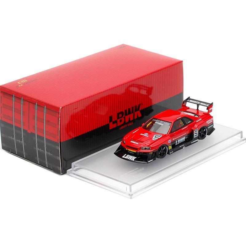 1:64 Nissan Skyline Liberty Walk ER34 resin model car