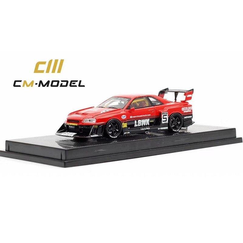 1:64 Nissan Skyline Liberty Walk ER34 resin model car