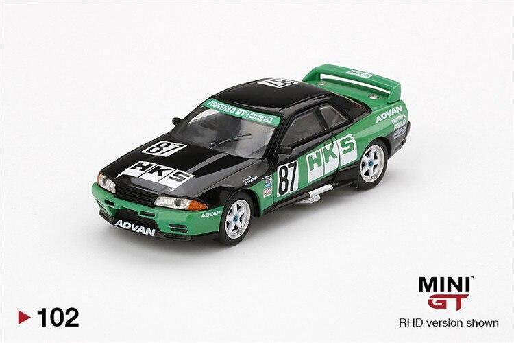 1:64  Nissan Skyline R32 GTR Gr. A #87 HKS 1992 Group A model car