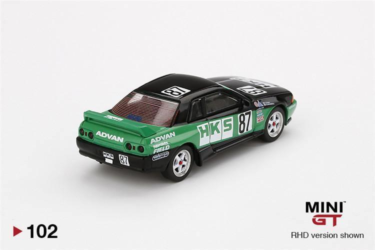 1:64  Nissan Skyline R32 GTR Gr. A #87 HKS 1992 Group A model car