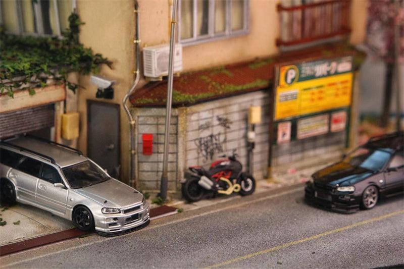 1:64 Nissan Stagea R34 facelift scale model