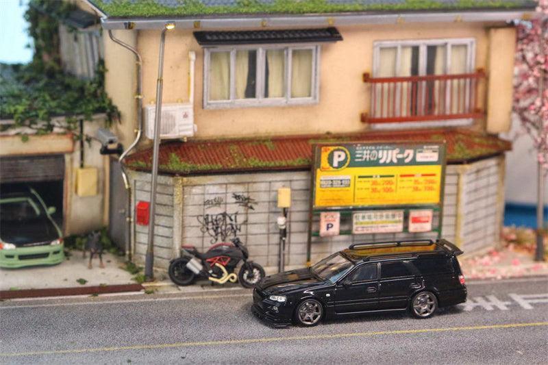 1:64 Nissan Stagea R34 facelift scale model