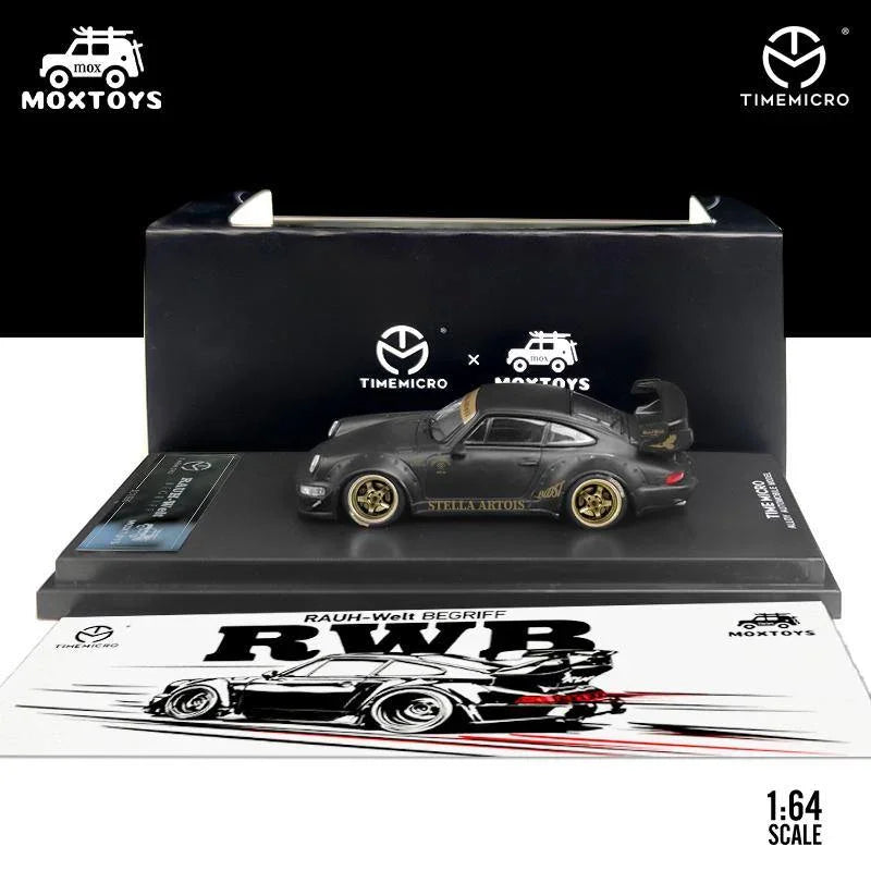 1:64 RWB 964, RWB48 & Stella Artois matte black scale model