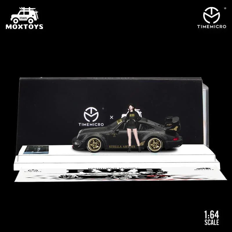 1:64 RWB 964, RWB48 & Stella Artois matte black scale model