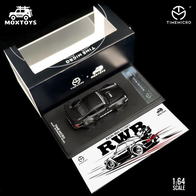1:64 RWB 964, RWB48 & Stella Artois matte black scale model