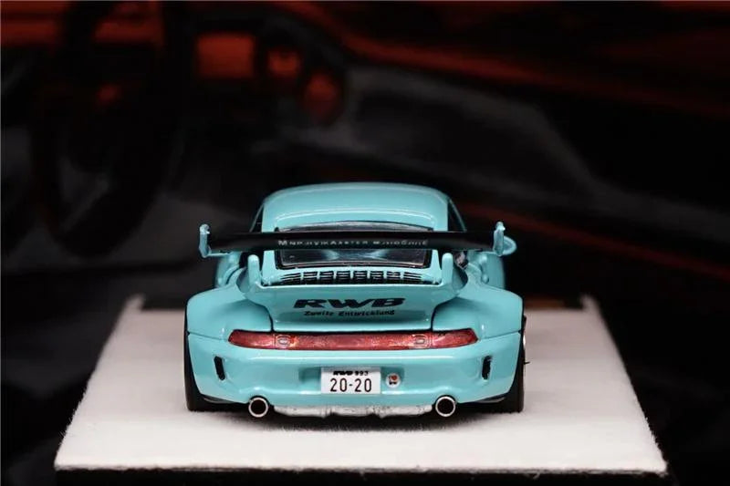 1:64 RWB Porsche 911 RAUH-Welt BEGRIFF 993 Tiffany Diecast Model Car