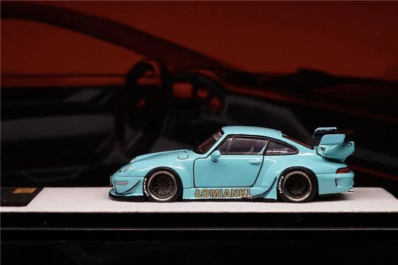 1:64 RWB Porsche 911 RAUH-Welt BEGRIFF 993 Tiffany Diecast Model Car