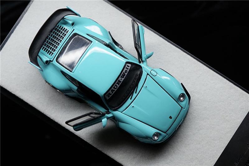 1:64 RWB Porsche 911 RAUH-Welt BEGRIFF 993 Tiffany Diecast Model Car
