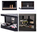 1:64 Scale Model Car Display Cabinet, Rally / Circuit / Carport,  USB lighting