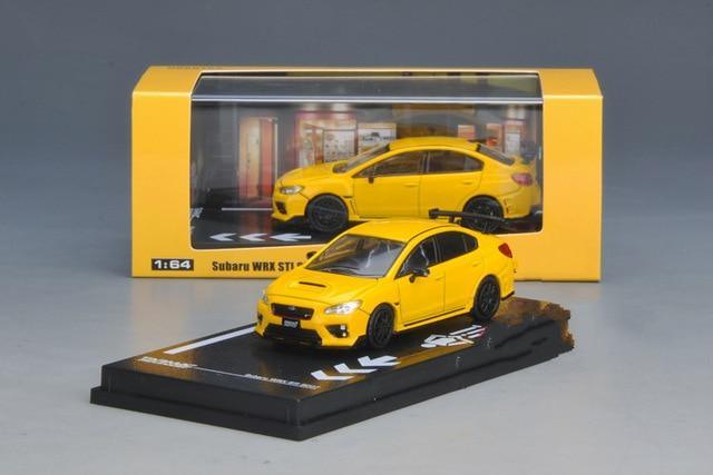 1:64 Subaru WRX STI NBR Challenge special edition model - Yellow
