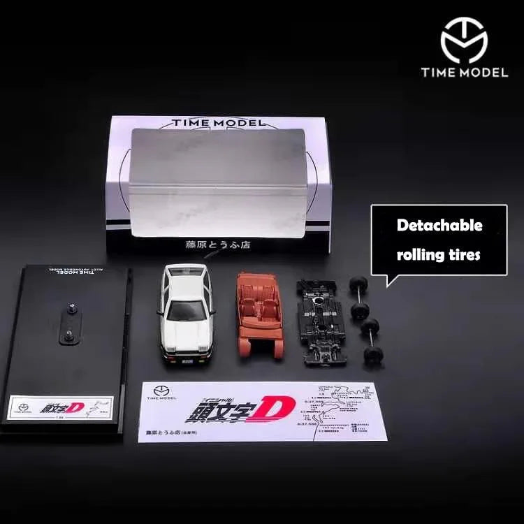 1:64 Toyota Corolla Trueno AE86 diecast model car