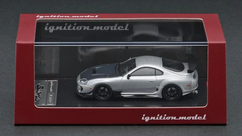 1:64 Toyota  Supra (JZA80) RZ gold/silver Diecast Model Car
