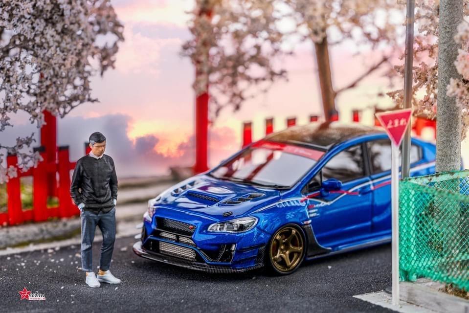 1:64 Varis WRX STI resin collectors edition model