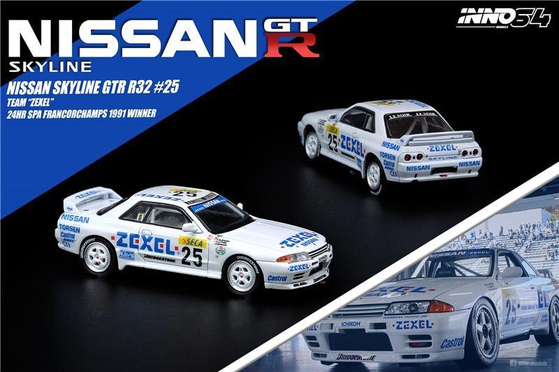 1:64 ZEXEL R32 Skyline GTR model car