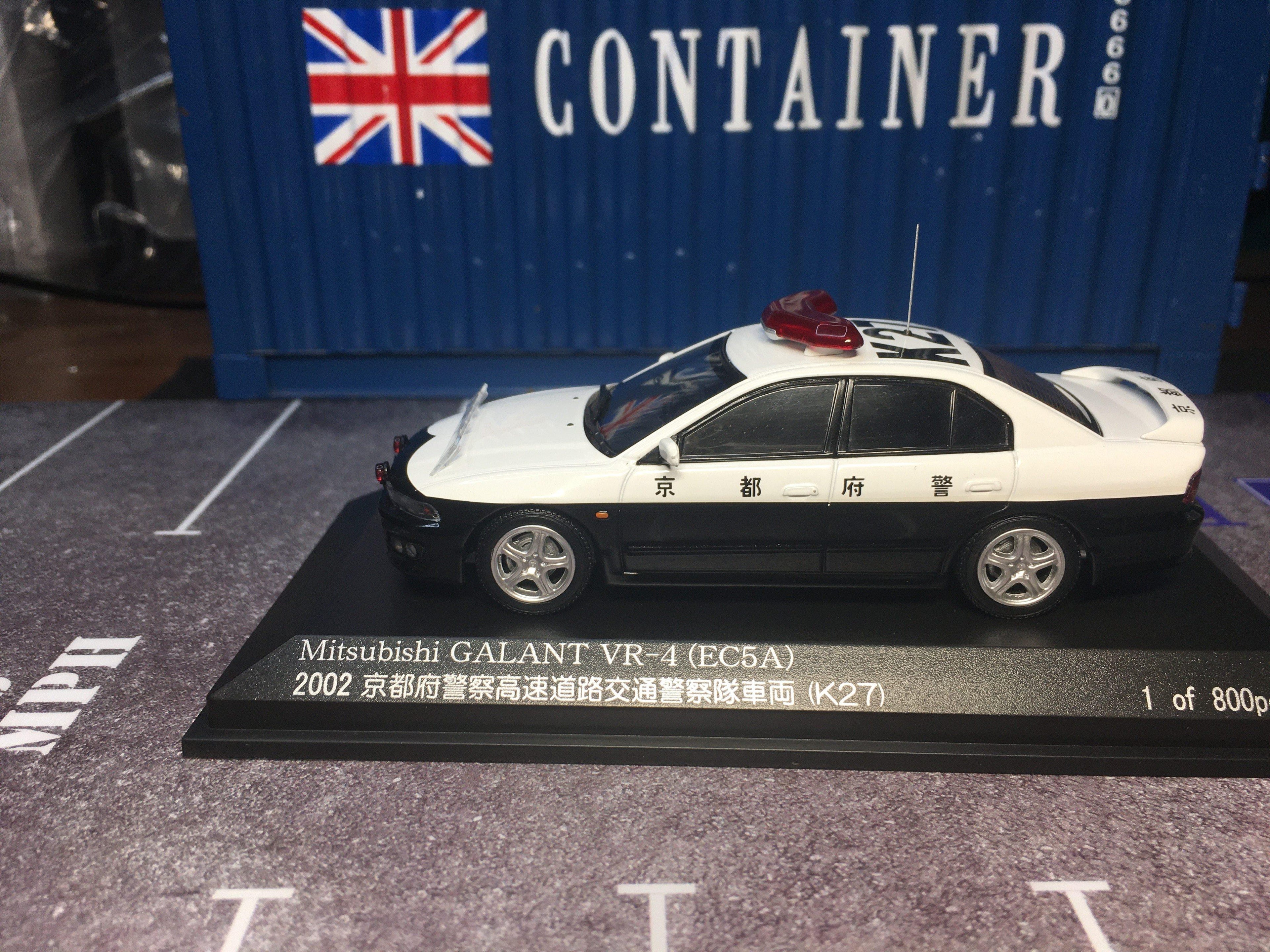 1/43 Mitsubishi Galant EC5A VR4 Patrol Car - limited edition