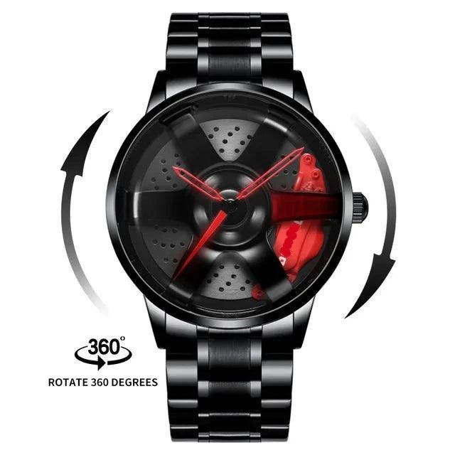 3D Spinning Dial JDM Wheel Watches