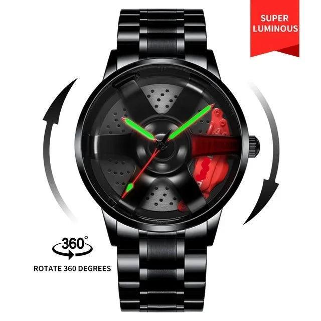 3D Spinning Dial JDM Wheel Watches