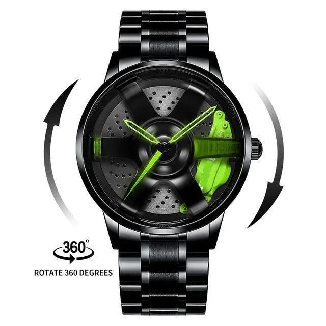3D Spinning Dial JDM Wheel Watches