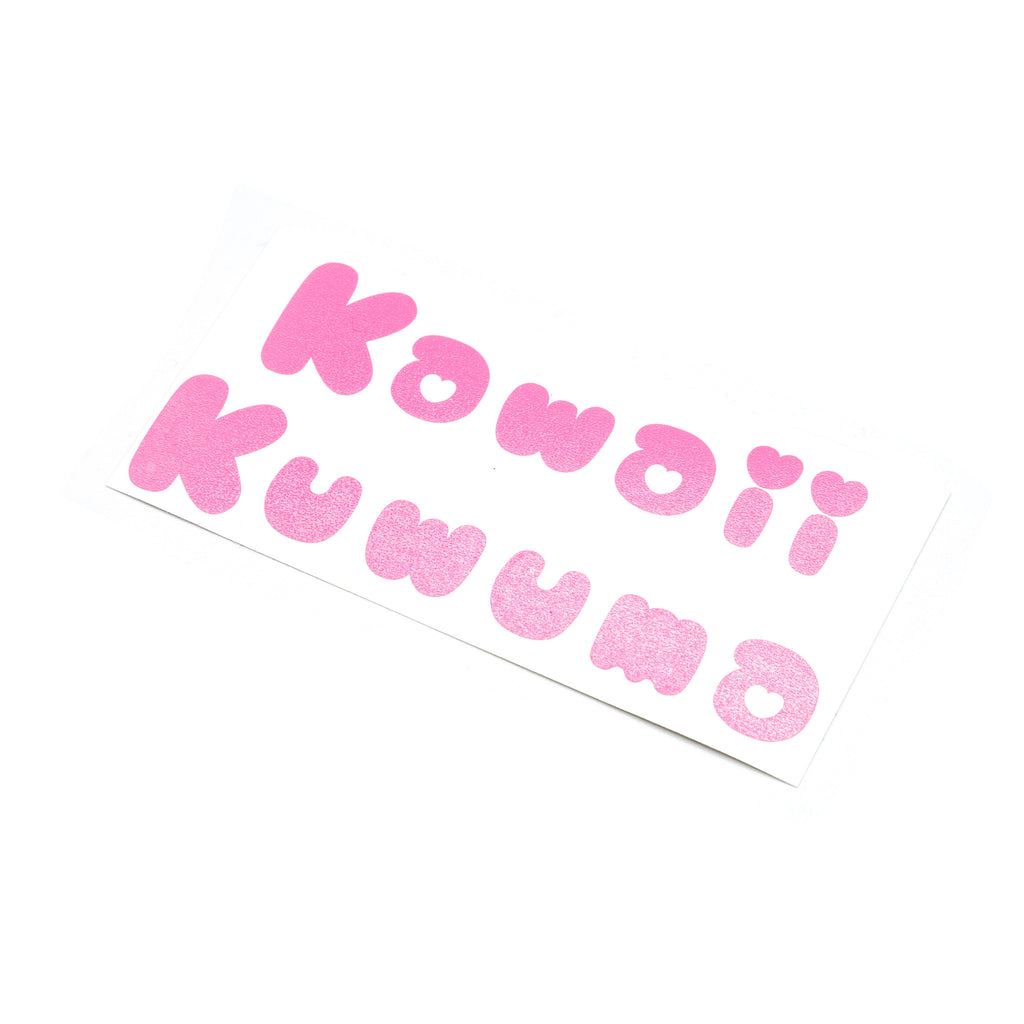 Kawaii Kuwuma Logo Die-Cut