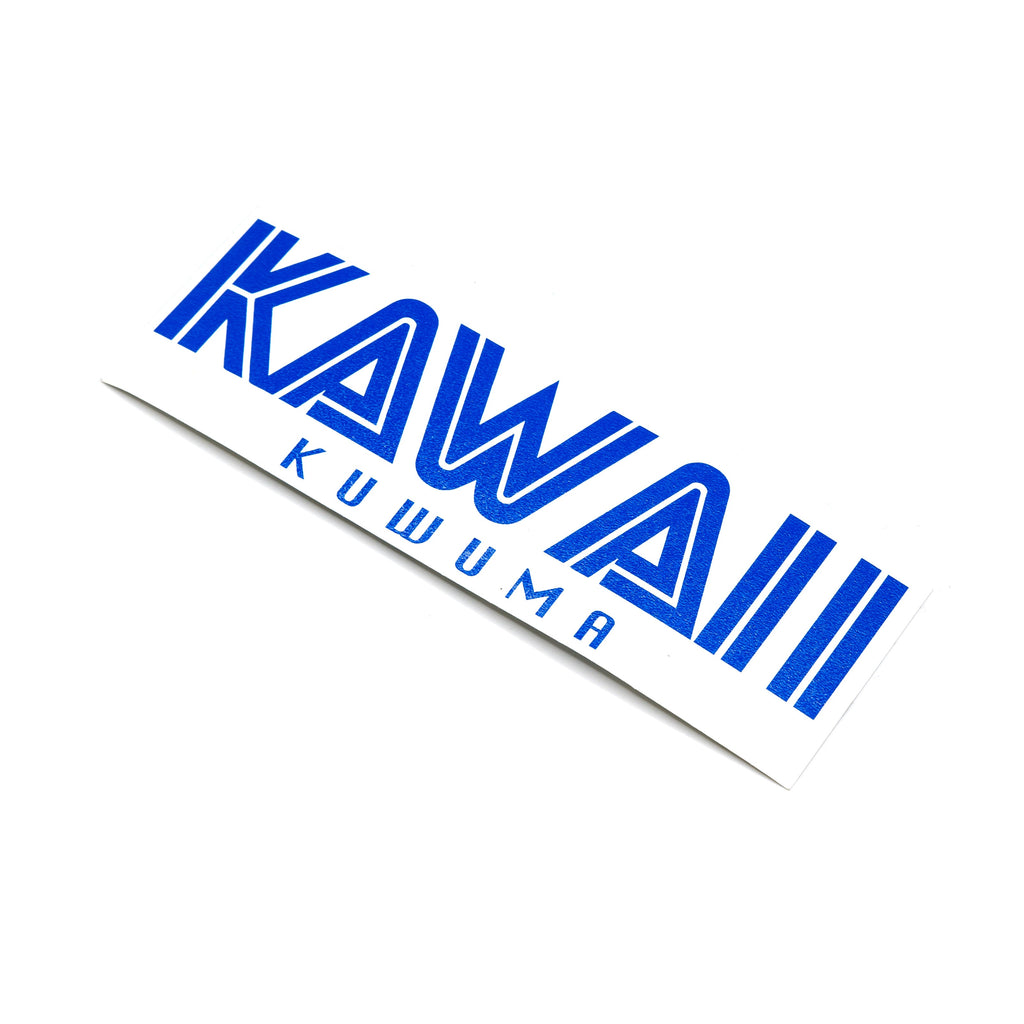 Video game inspired Kawaii Kuwuma Logo Die-Cut