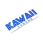 Video game inspired Kawaii Kuwuma Logo Die-Cut