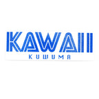 Video game inspired Kawaii Kuwuma Logo Die-Cut