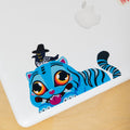 Derpy Tiger Peeking Sticker