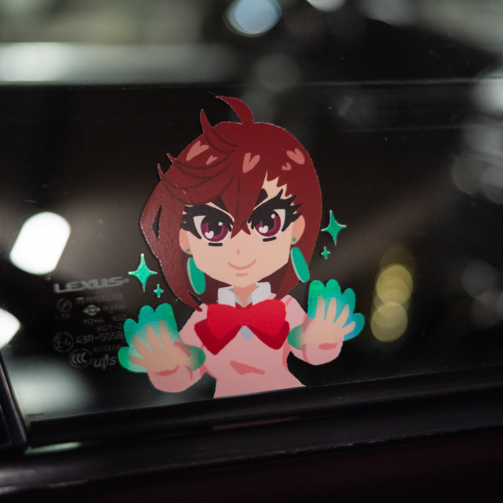 Momo Peeking Sticker