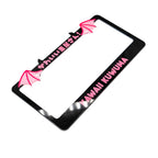 Minimalist Devil Wing Plate Fame