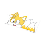 Tails Vinyl Peeking Sticker