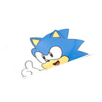 Sonic Vinyl Peeking Sticker