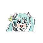 Peeking Leeking Miku