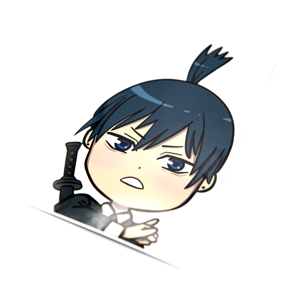 Aki Peeking Sticker