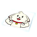 Flipping Mochi Vinyl Peeker Decal