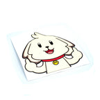 Flipping Mochi Vinyl Peeker Decal