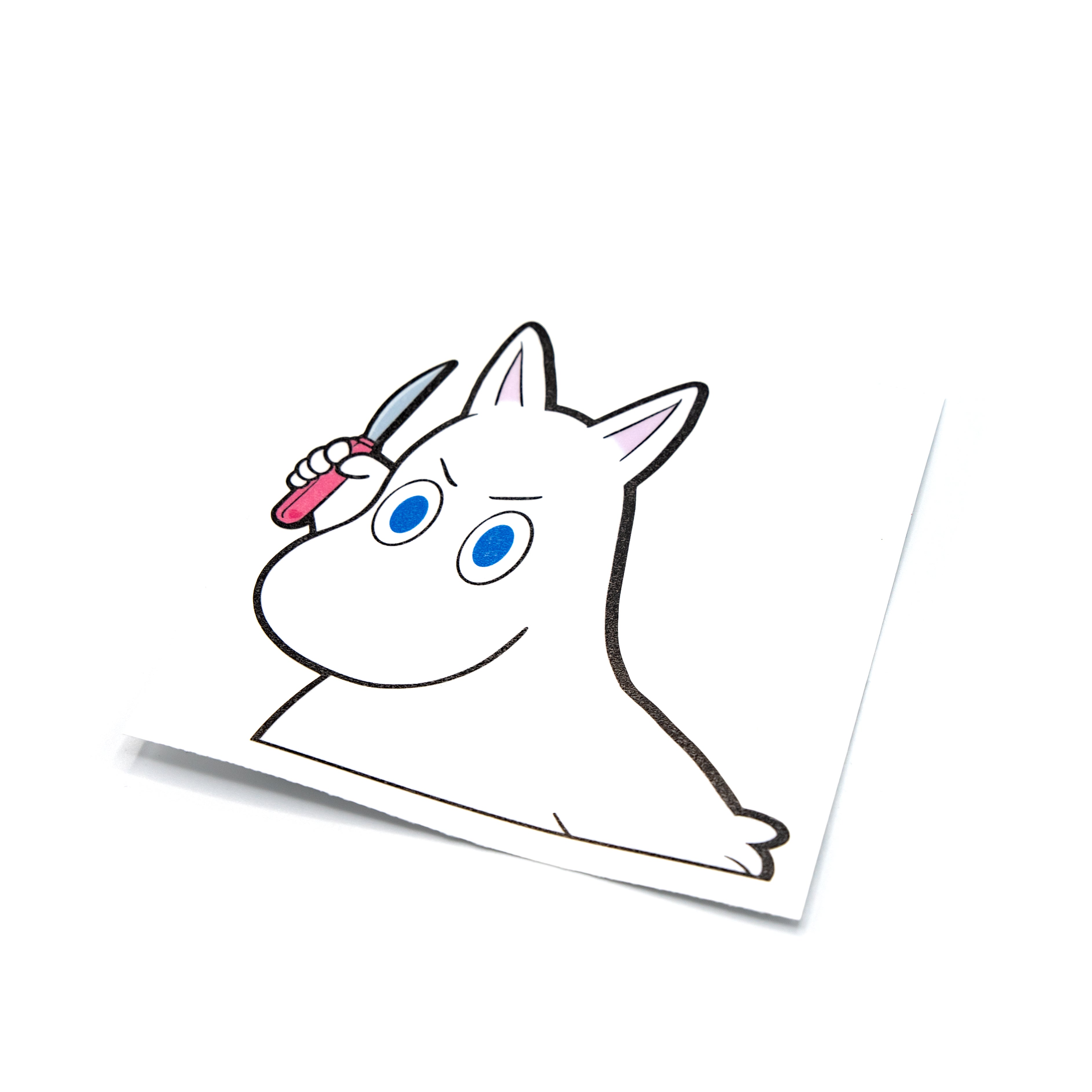 Moom with a Knife