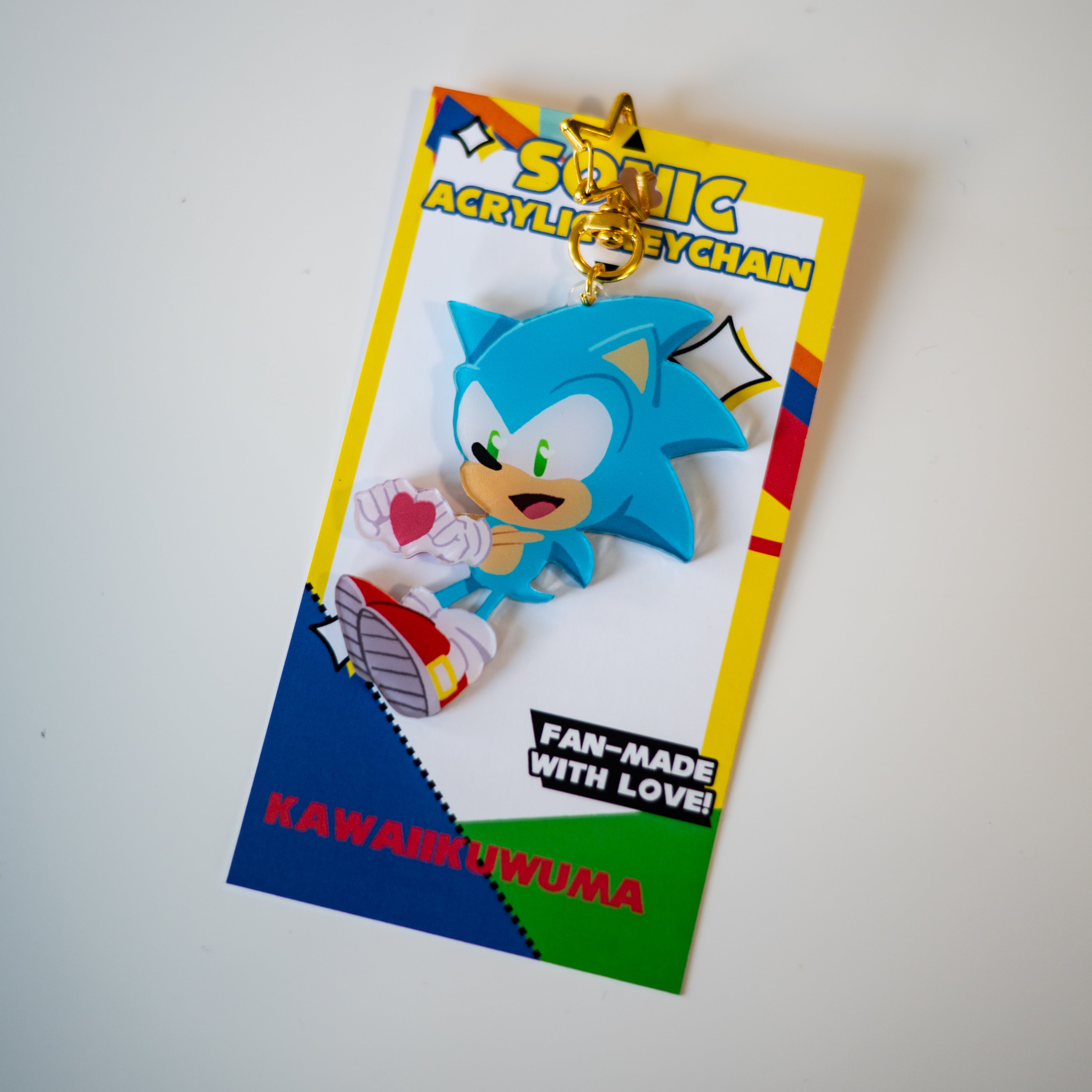 Heart Sonc Keychain