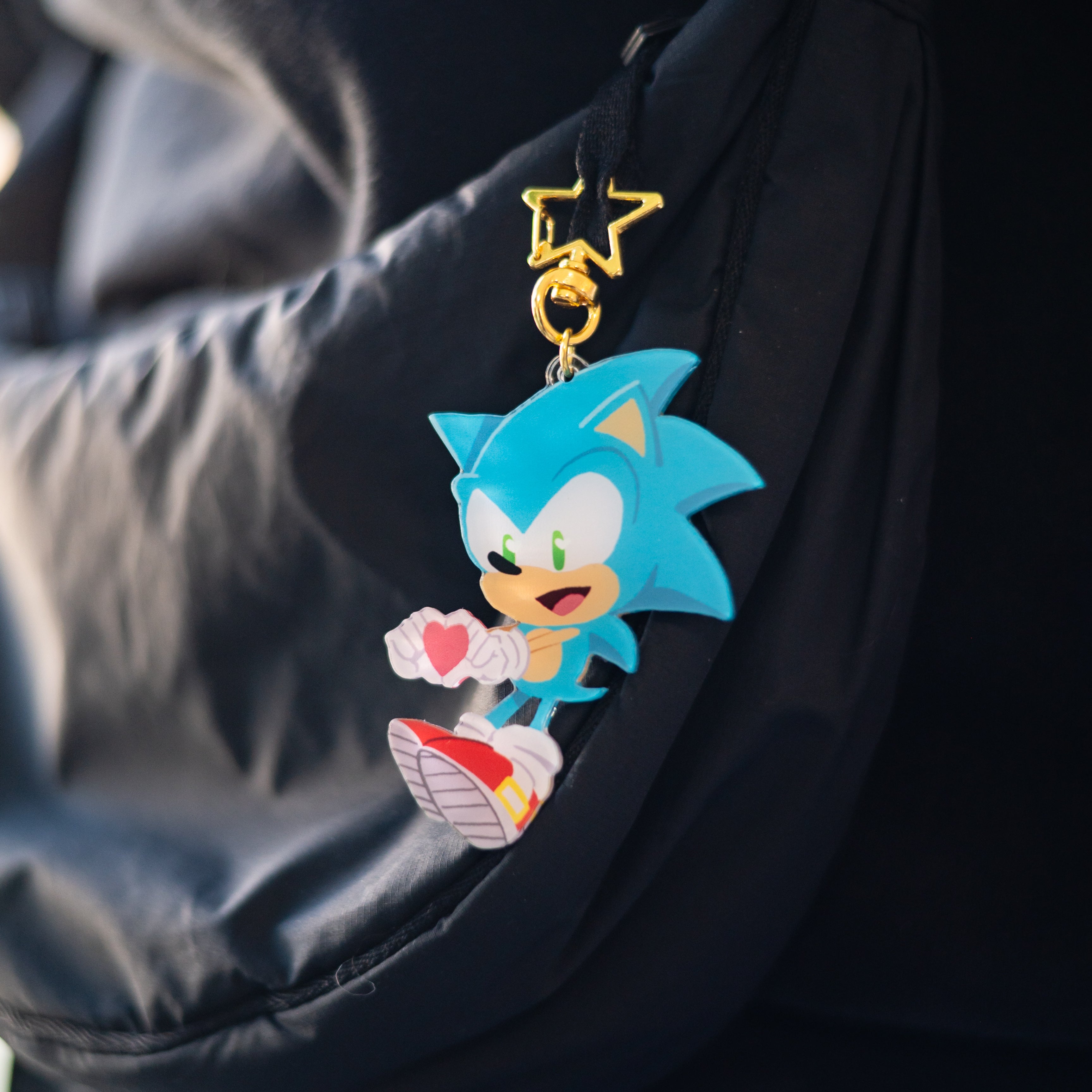 Heart Sonc Keychain