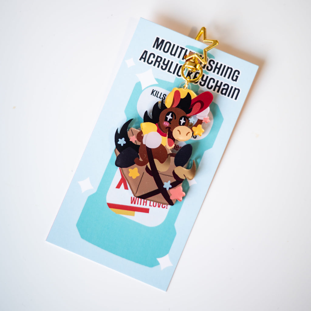 Polle Mouthwashing Keychain