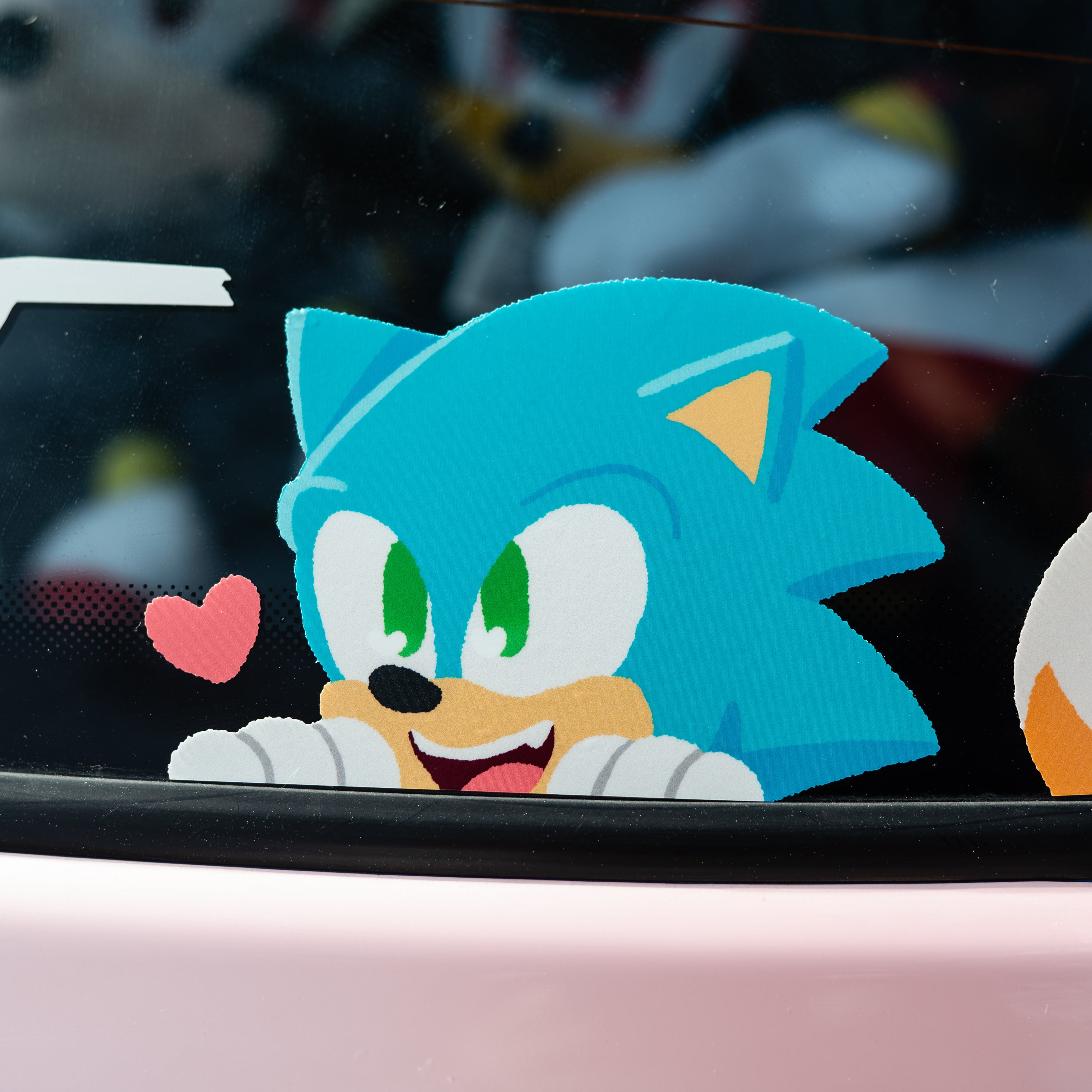 Sonc Peeking Sticker
