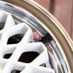 Heart Shaped Valve Stem Caps