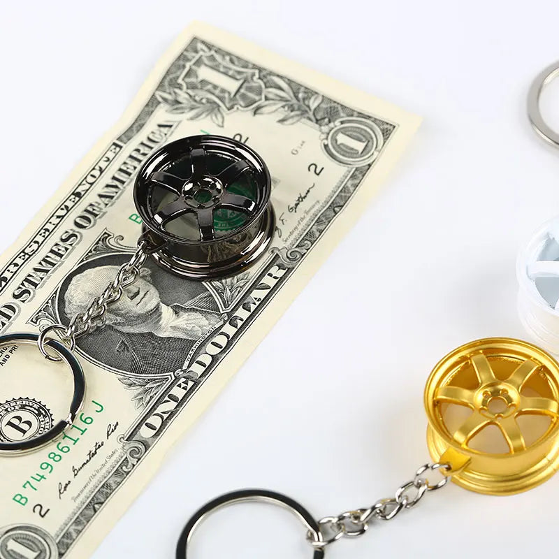 JDM Wheel Mini Keychain - 12 kinds!