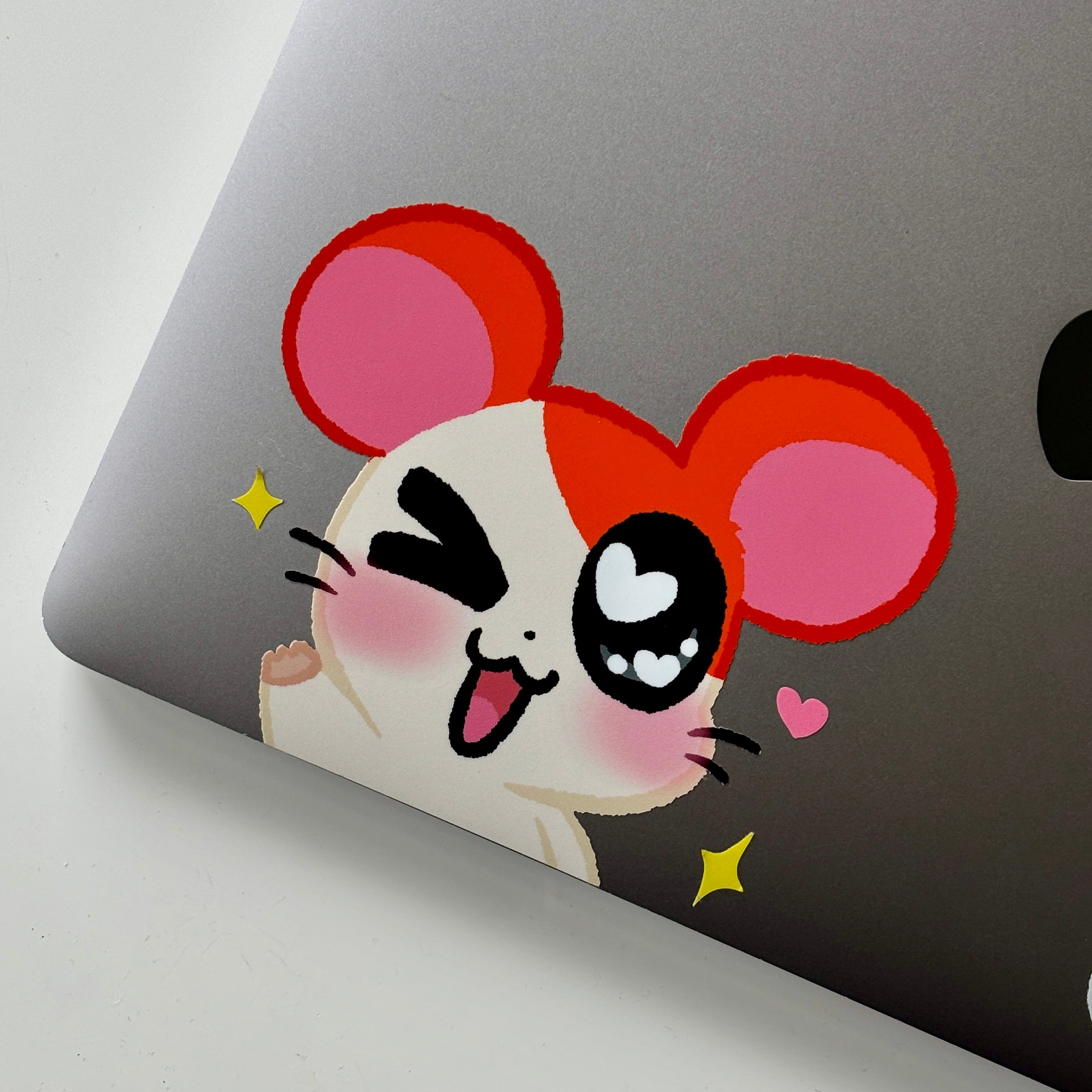 Ham Peeking Sticker