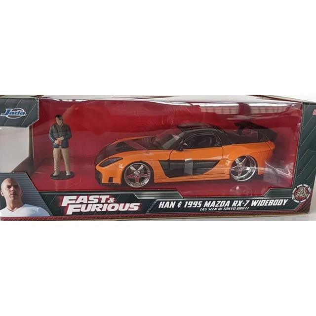 1:24 F&F Veilside RX-7, Supra, Charger R/T diecast model