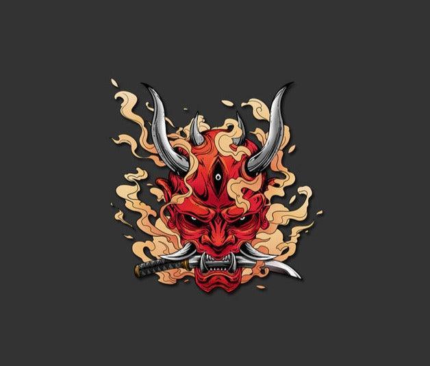 JDM Japanese Demon Car Stickers