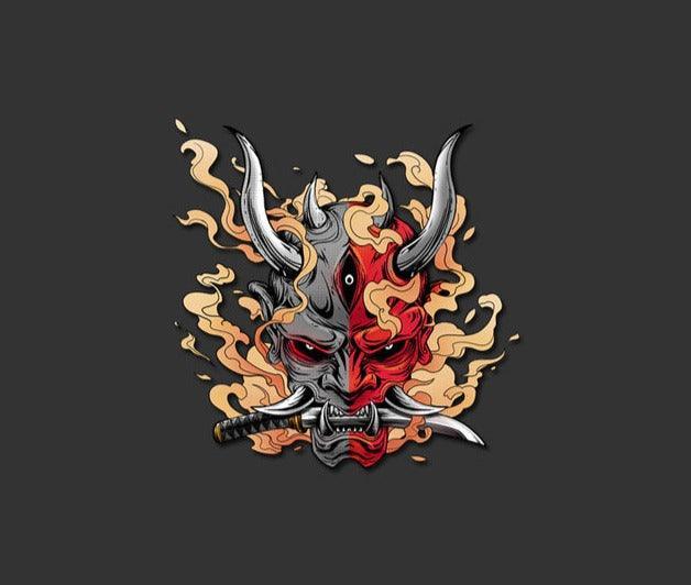 JDM Japanese Demon Car Stickers