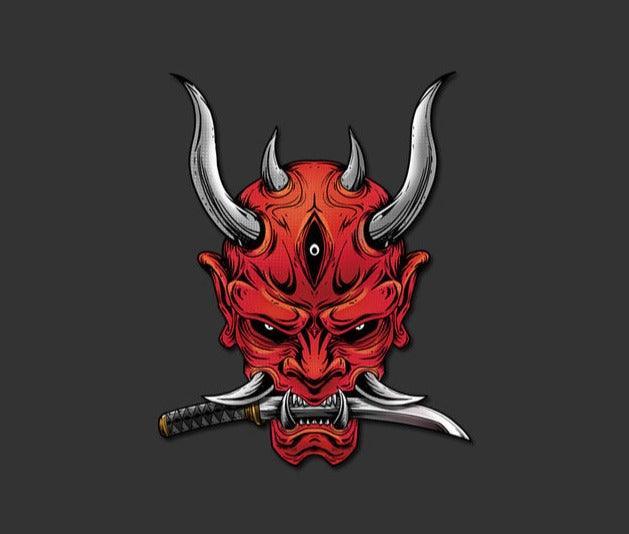 JDM Japanese Demon Car Stickers