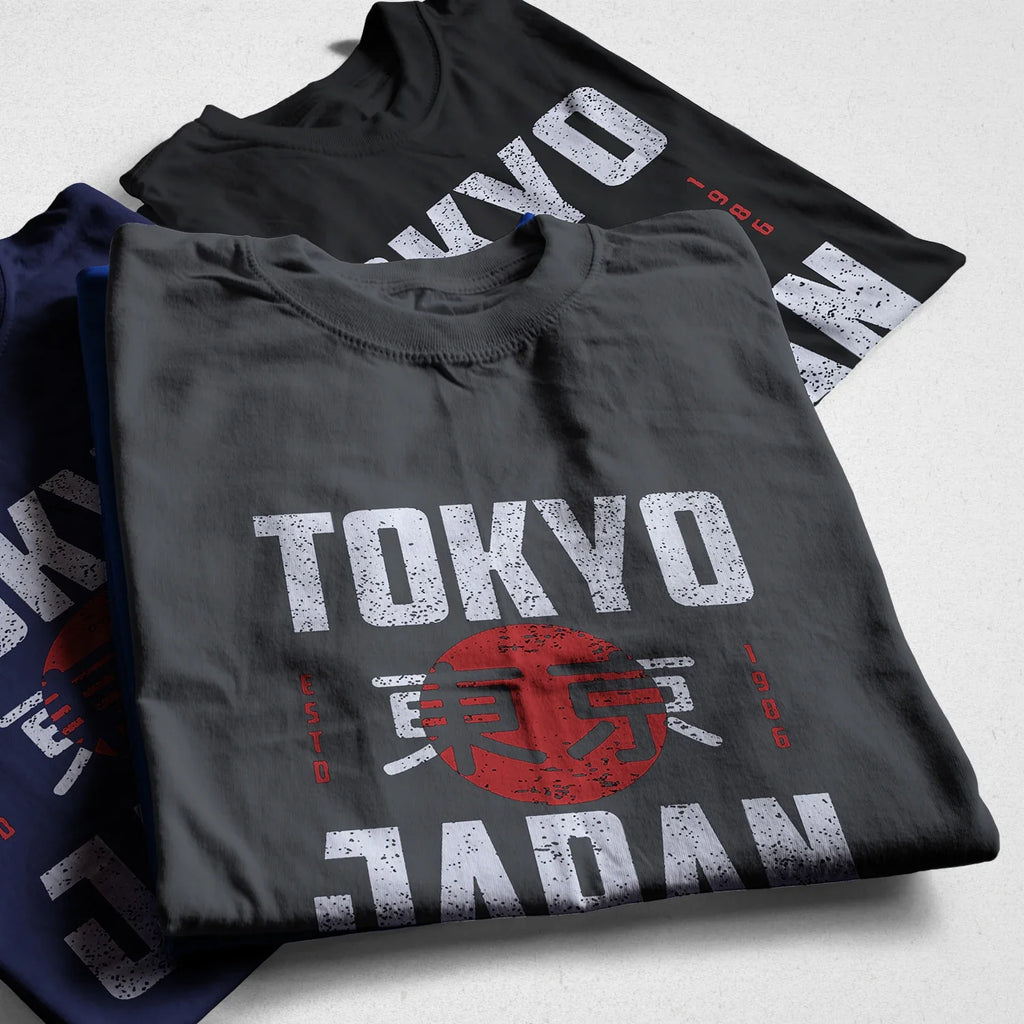 Tokyo Japan - vintage style t-shirt