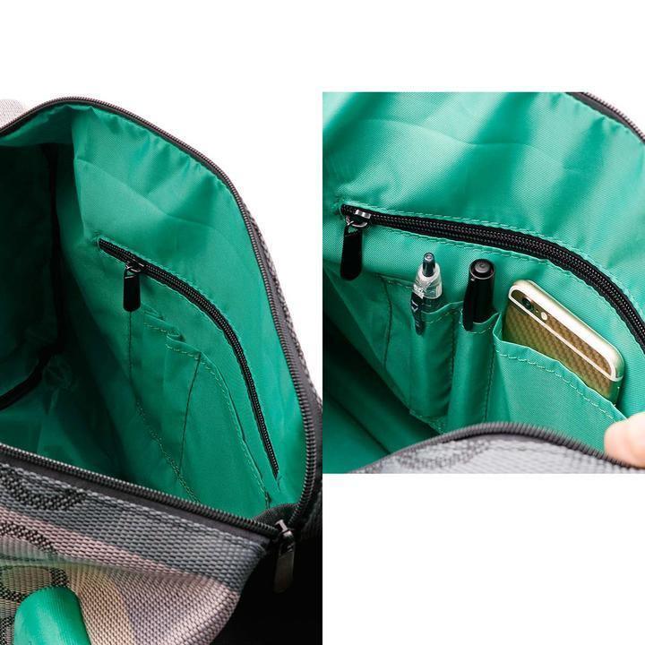 Bride fabric duffle bag / travel bag